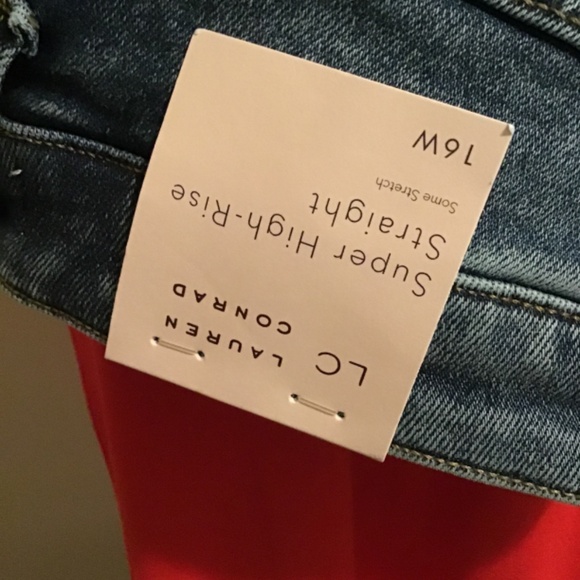 🔥LAUREN CONRAD, NWT, rise=12, length=27, waist=18 inches, (16w) - Picture 2 of 5